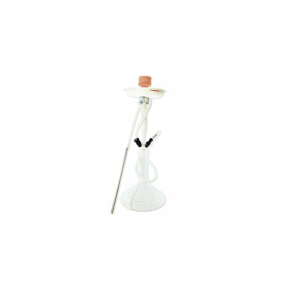 Vodní dýmka Bullshit white motiv 72cm