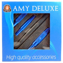 Silikonová hadice AMY na vodní dýmku mat blue