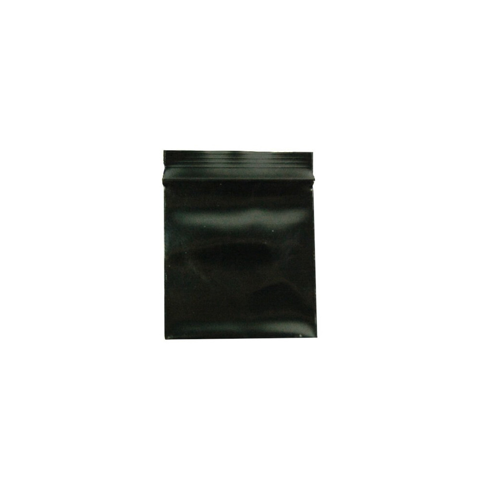 Zip sáčok čierny 35x35mm