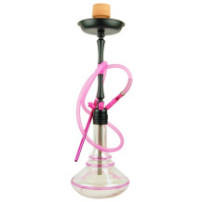 Vodní dýmka Bullshit Black Pink stripe 80 cm