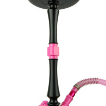 Vodní dýmka Bullshit Black Pink stripe 80 cm