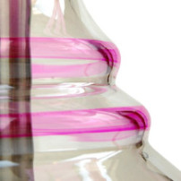 Vodní dýmka Bullshit Black Pink stripe 80 cm