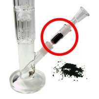 ND Bong uhlikový adapter sklo