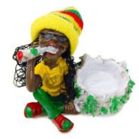 Keramický Rastafarian popelník