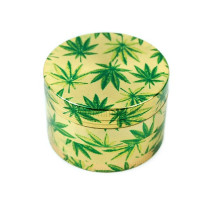 Grinder drtička 4dílná Marihuana leaf