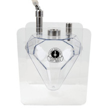 Vodní dýmka AMY acryl diamond Clear
