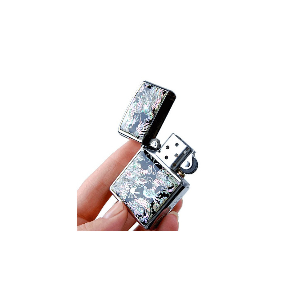 Zapalovač ZIPPO Art - asijská perleť - Drak
