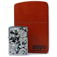 Zapalovač ZIPPO Art - asijská perleť - Drak