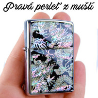 Zapalovač ZIPPO Art - asijská perleť - Drak