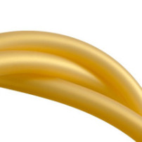 Hadice na vodní dýmku silikonová SOFTTOUCH - zlatá