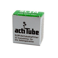 Uhlíkové filtry ActiTube - Slim 10ks