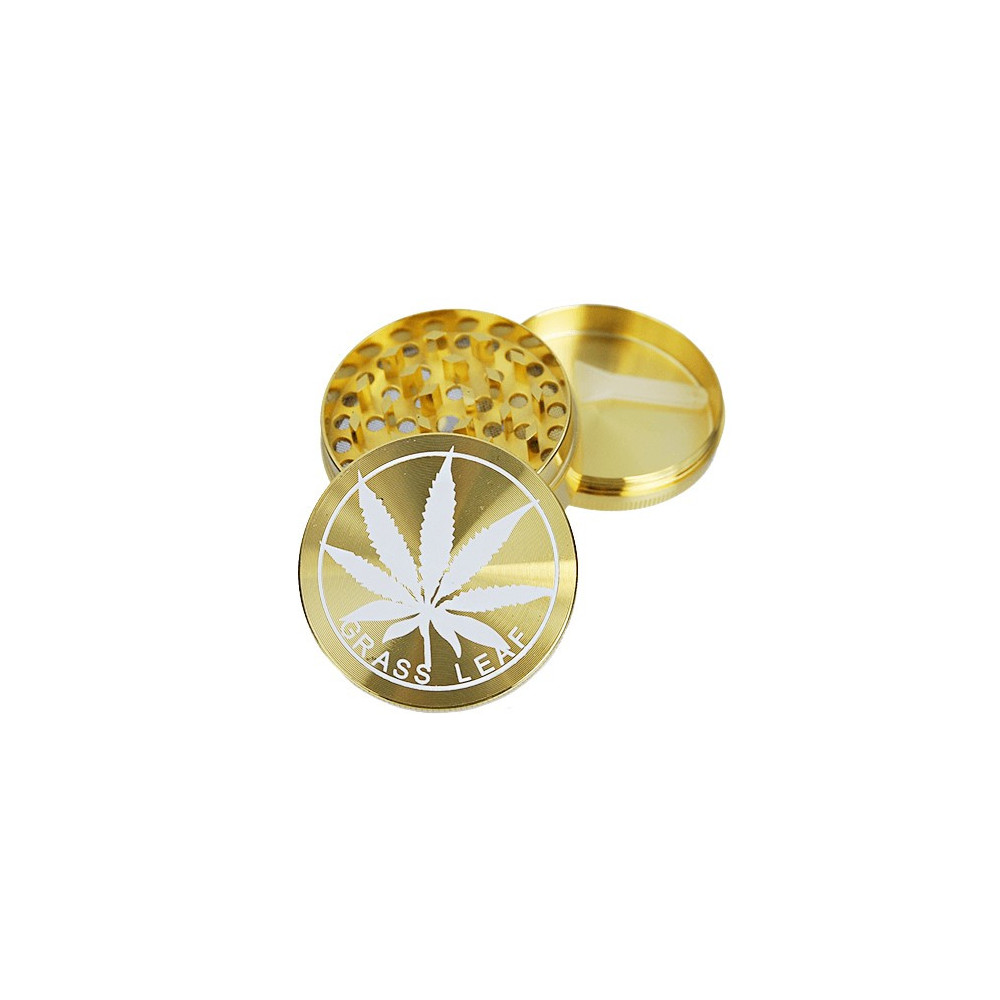 Grinder drtička 3 díl Alu XL leaf