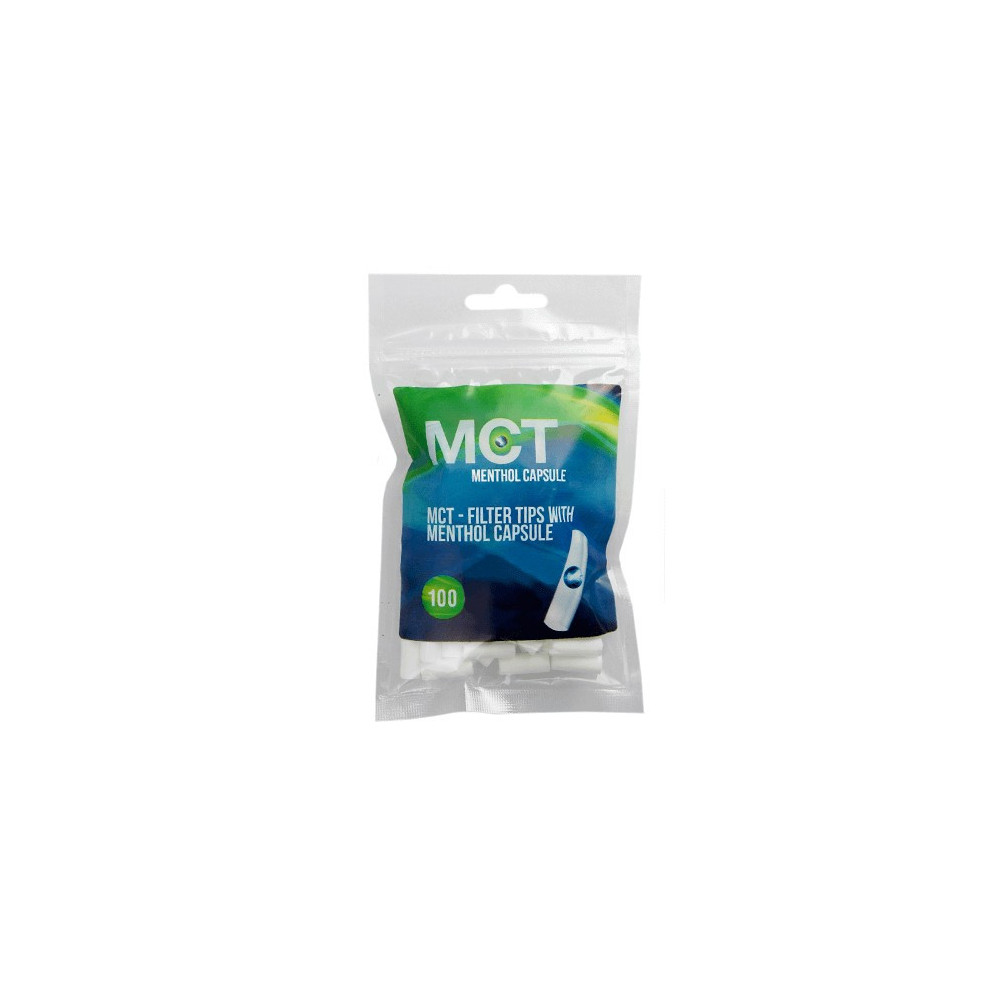 Cigaretové filtry MCT Menthol Capsule