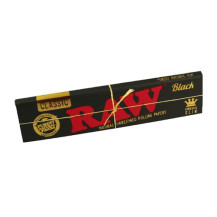 Papírky RAW Classic King Size Slim Black