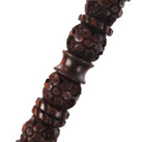 Náustek Dřevo - Ozdobný 38 cm