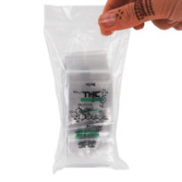 Zip sáčok THC Black Leax 40x60 mm