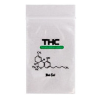 Zip sáčok THC Black Leax 40x60 mm