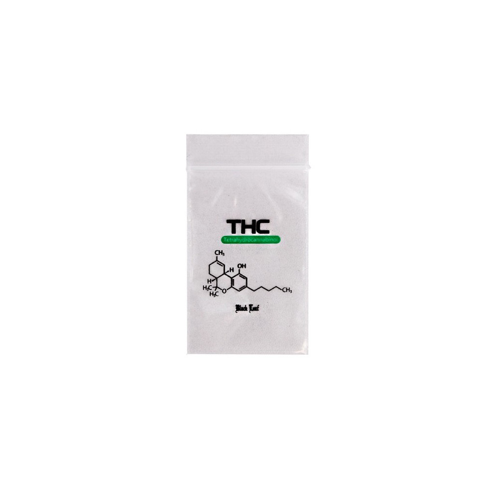 Zip sáčok THC Black Leax 40x60 mm