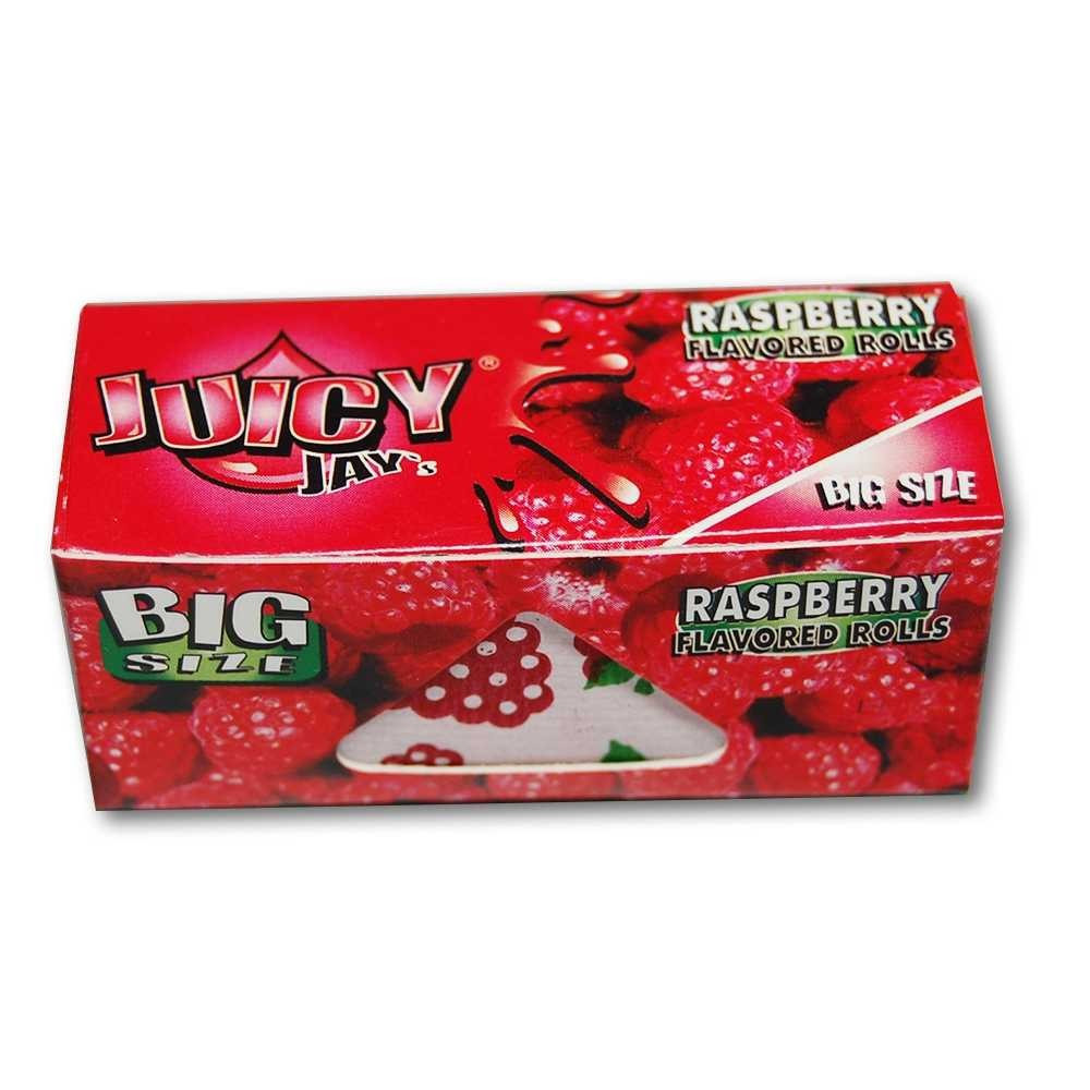 Ochucené papírky Juicy Jays ' Rolls - Raspberry / Malina - Role 5 m