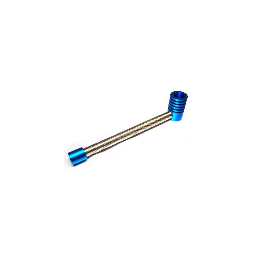 Kovová šlukovka Spring Pipe – Praktická dýmka na sušinu