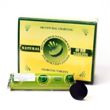 Uhlíky do vodnej fajky Instant lite NATUR 40mm box po 10 ks