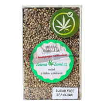 Hořká čokoláda s konopným semínkem 100g