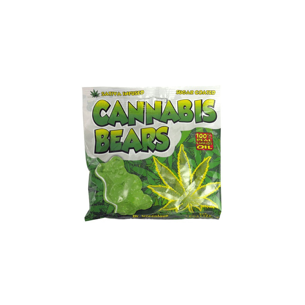 Pryžové medvídci Cannabis Bears 100 g