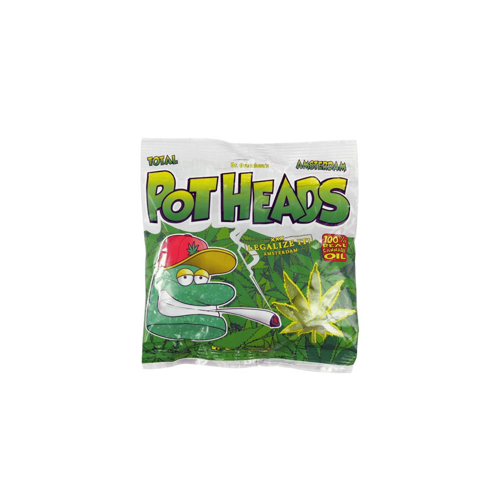 Pryžové bonbóny Cannabis Pothead 100 g