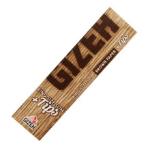 Papírky Gizeh Brown King Size Slim + filtry