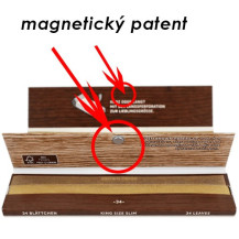 Papírky Gizeh Brown King Size Slim + filtry