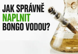 Jak správně naplnit bongo vodou?