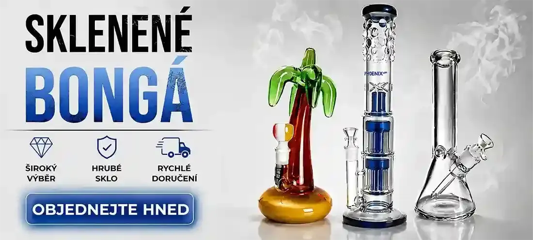 Sklenené Bongy